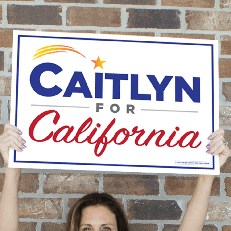 Caitlyn for California rally signs (set of 2), $25