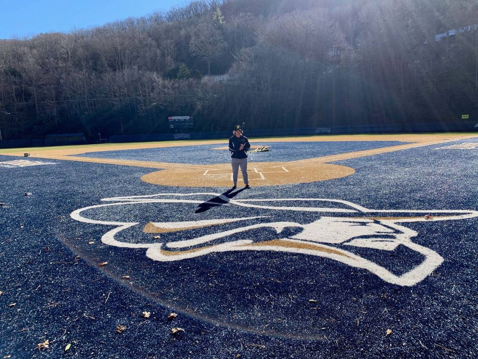 Caleb at Montreat College