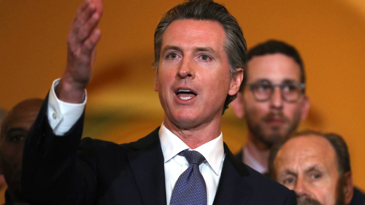 California Gov. Gavin Newsom speaks during a news conference at the California State Capitol on March 13, 2019 in Sacramento, California.