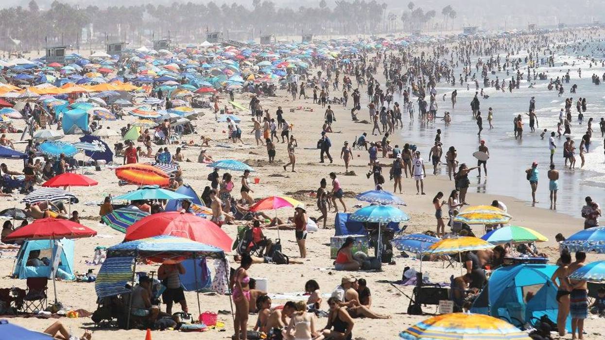 California heat in July reached a new average high.