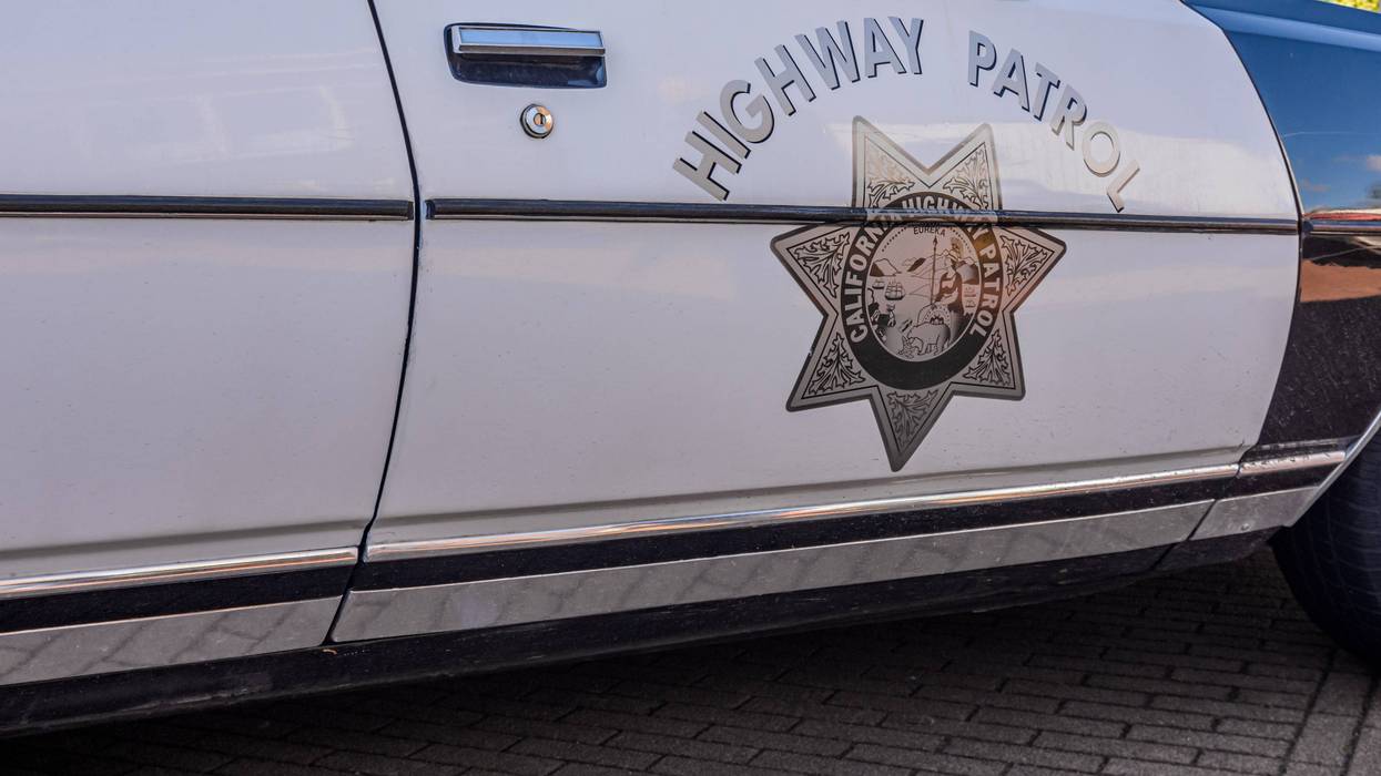 california highway patrol car