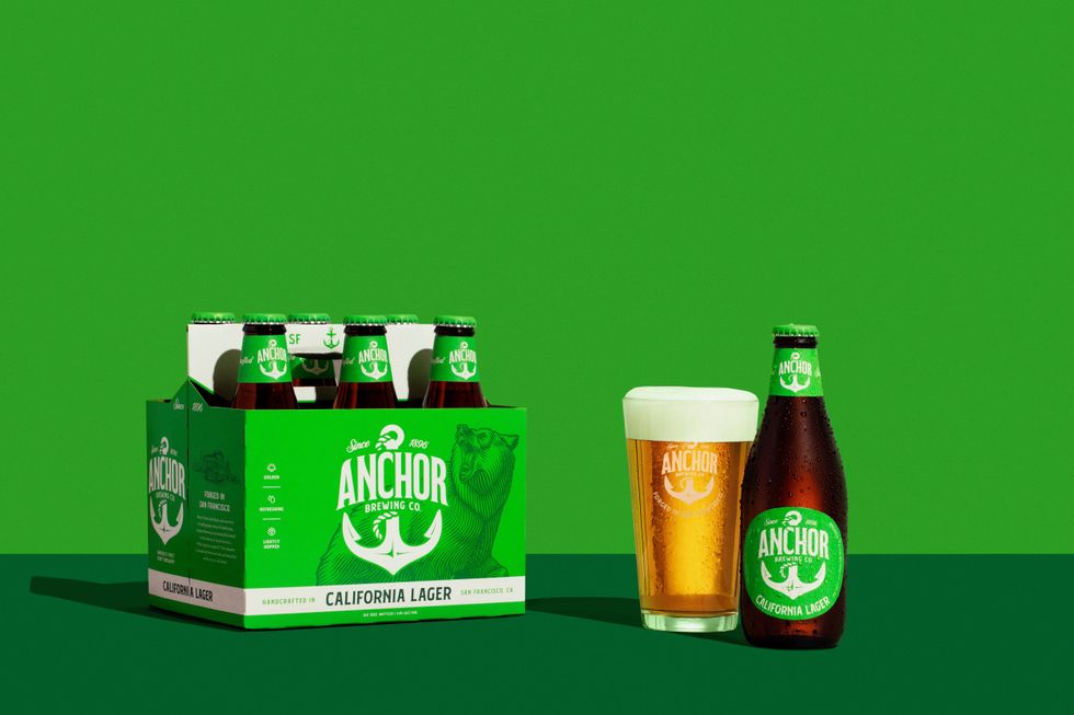 California Lager, one of Anchor