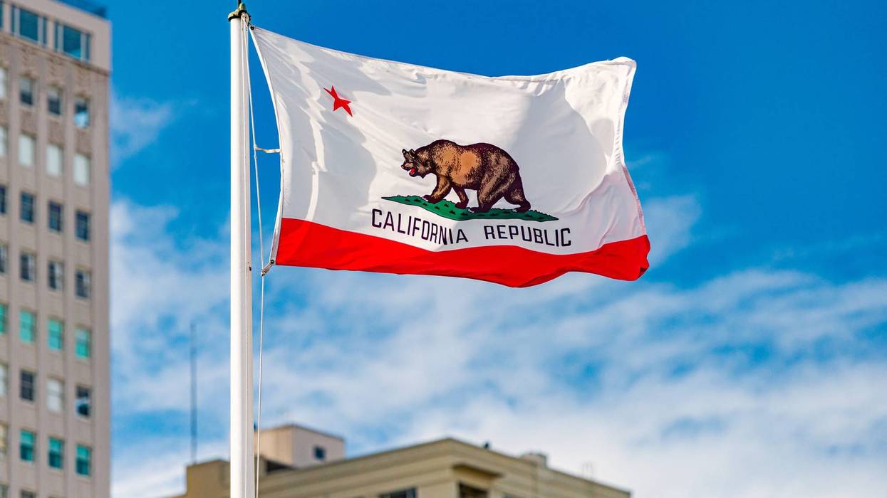 California state flag