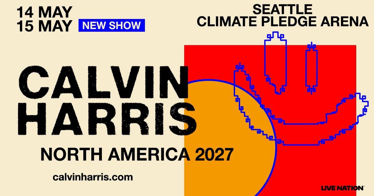 Calvin Harris at Climate Pledge Arena