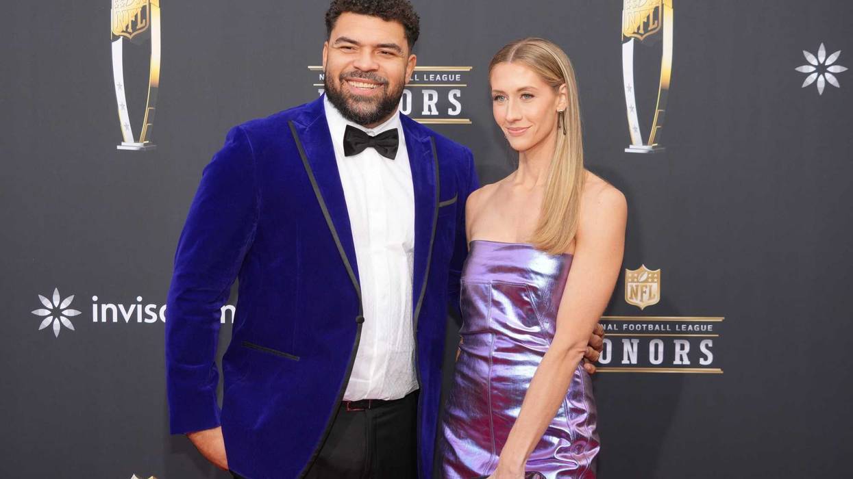 Cam Heyward and his wife