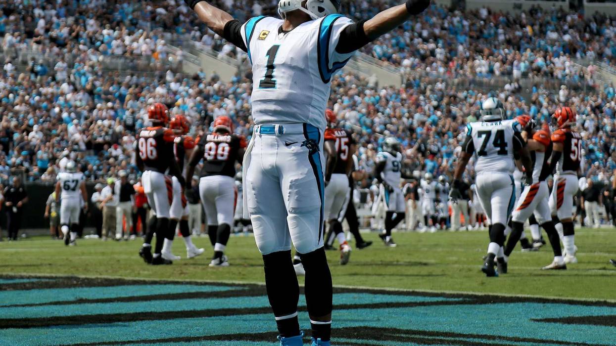 Cam Newton Endzone