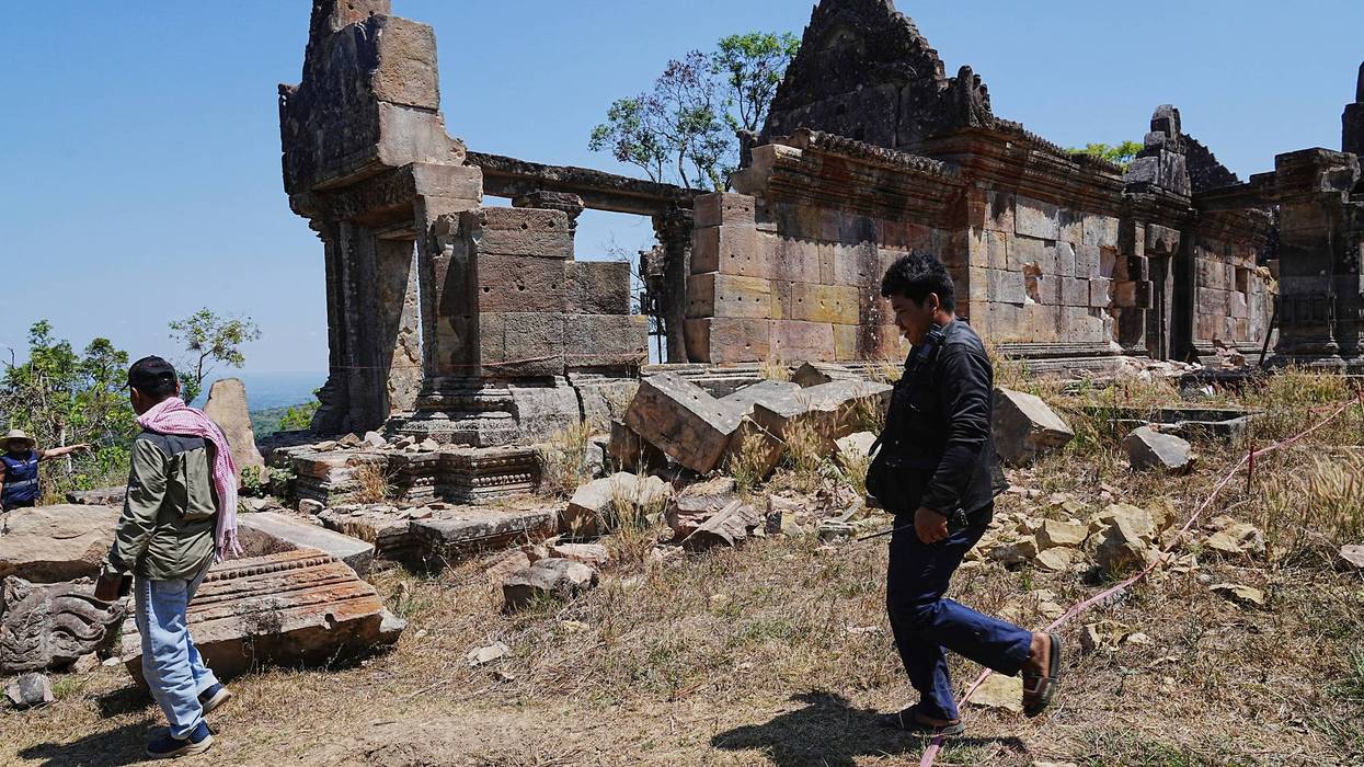 Cambodia Contested Temple