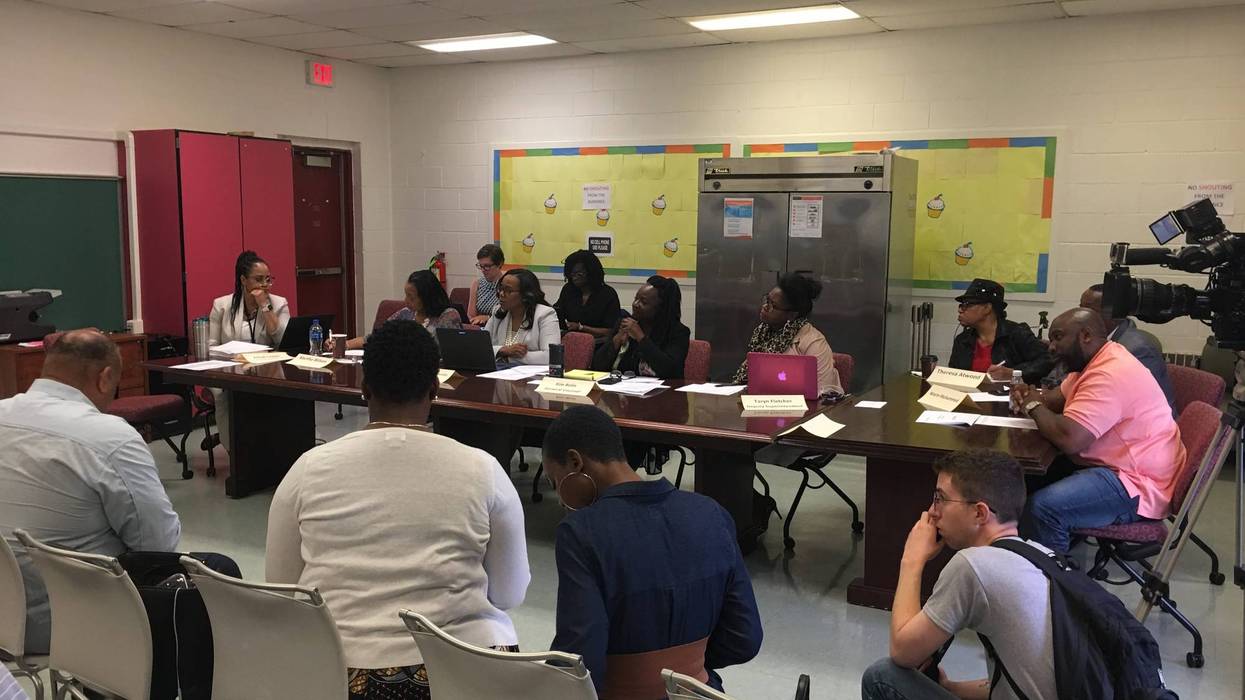 Camden City School District budget meeting