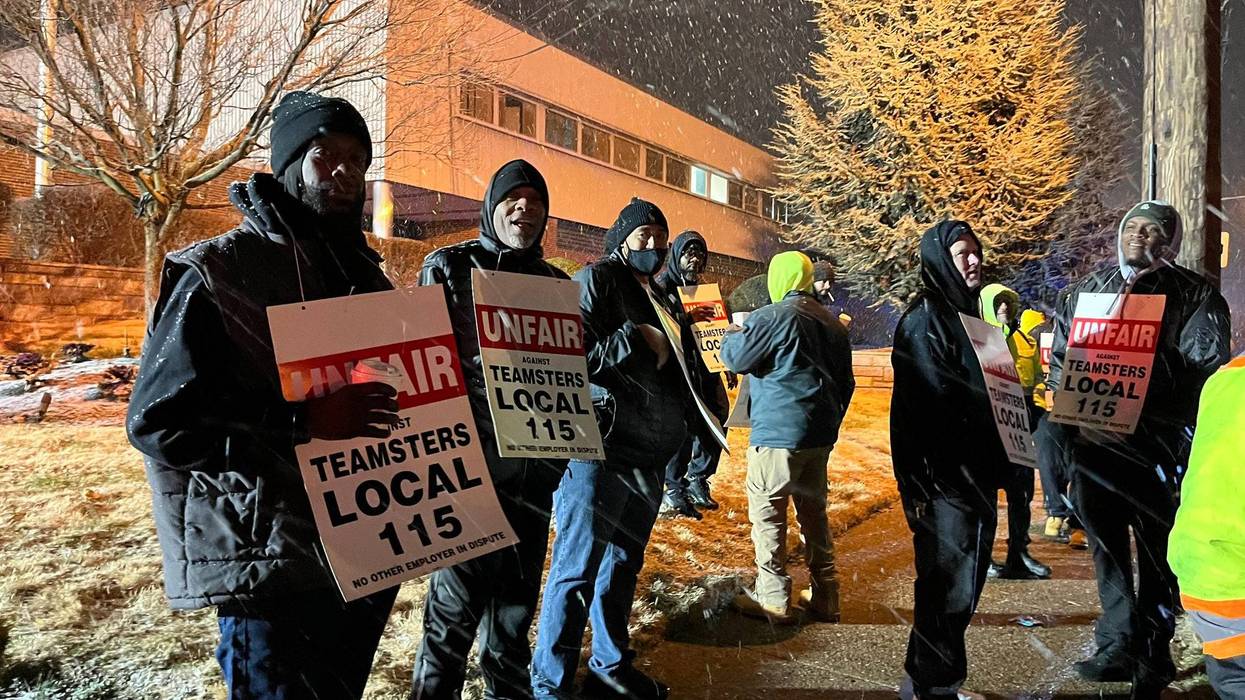 Camden County sanitation workers went on strike on Feb. 1, 2023, citing "unfair labor practices" against Waste Management.