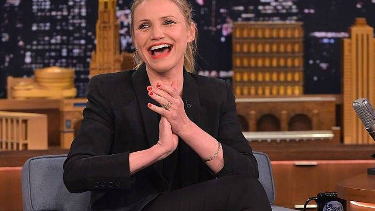 Cameron Diaz Visits "The Tonight Show Starring Jimmy Fallon" at NBC Studios on April 6, 2016 in New York City