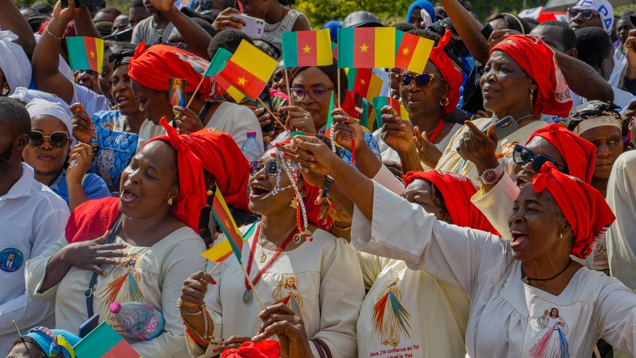 Cameroon Africa Pope