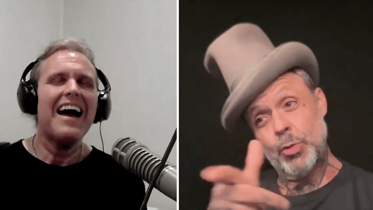 Camfield and Justin Furstenfeld of Blue October