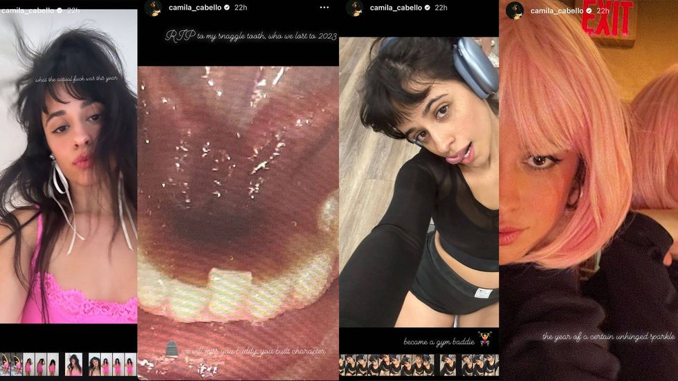 Camila Cabello IG stories