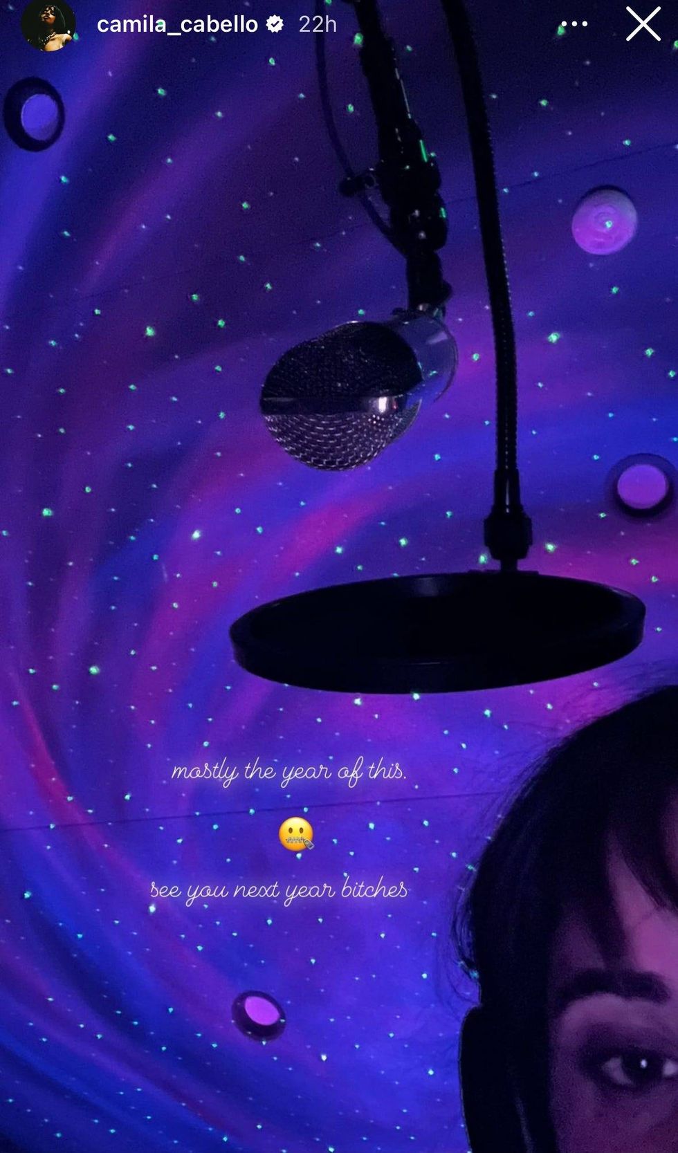 Camila Cabello IG story