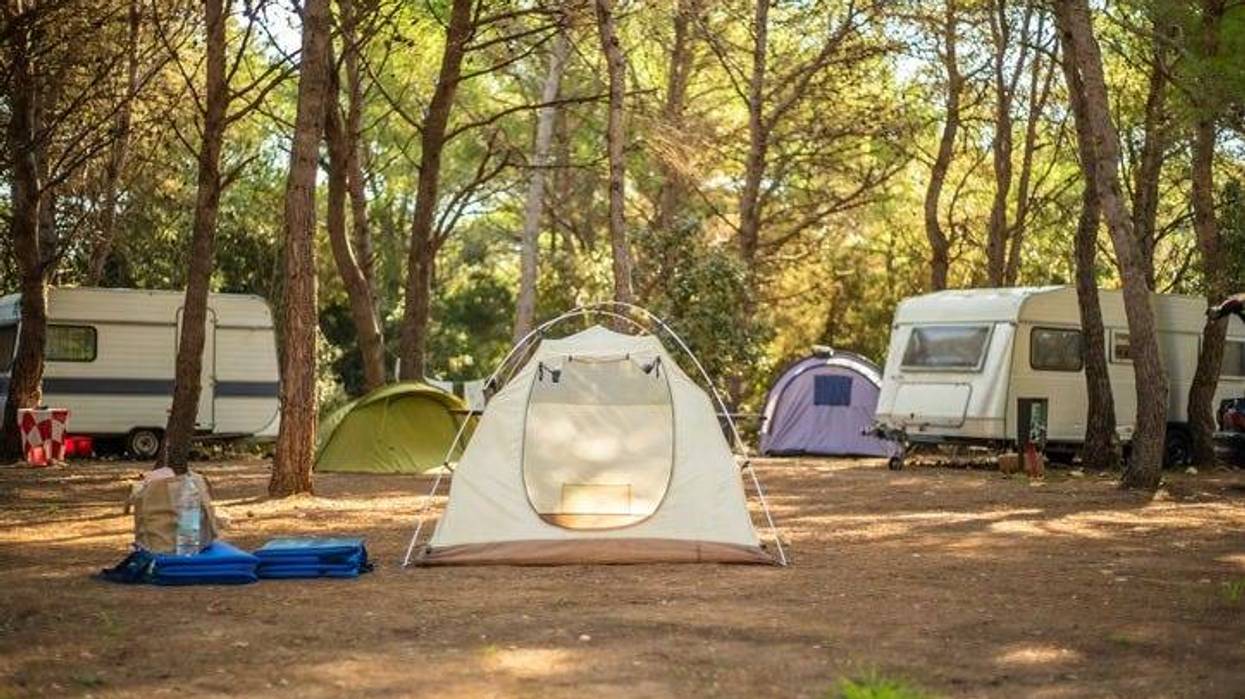 Camping is becoming the trend