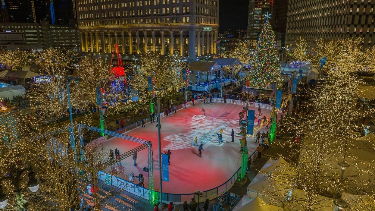 Campus Martius Park in Detroit