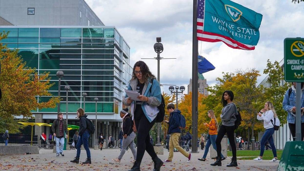 Campus police have arrested one suspect in connection to four sexual assaults on Wayne State University students on Monday, officials said.