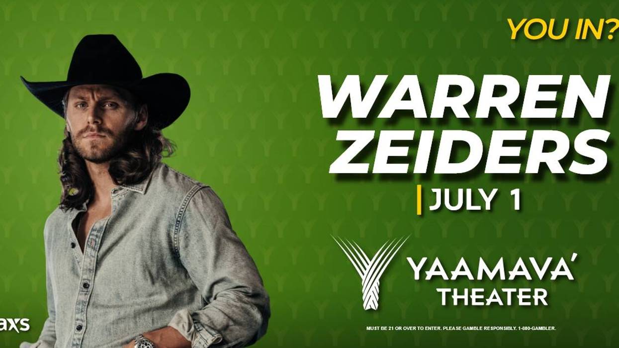 Warren Zeiders ay Yaamava Theater