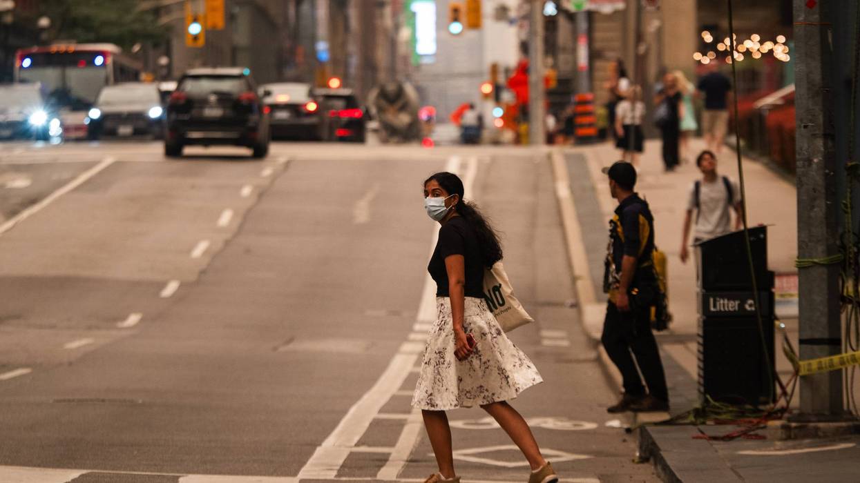 Canada Climate Wildfires Smoke