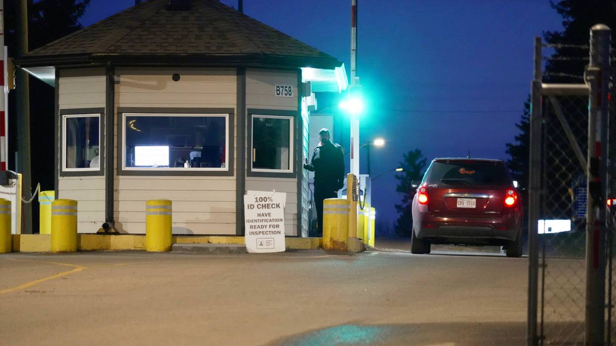 Canada Military Base Fire