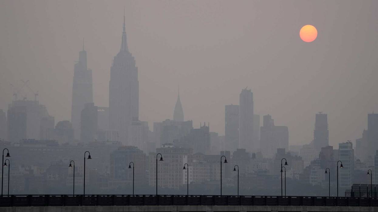 Canada Wildfires New York