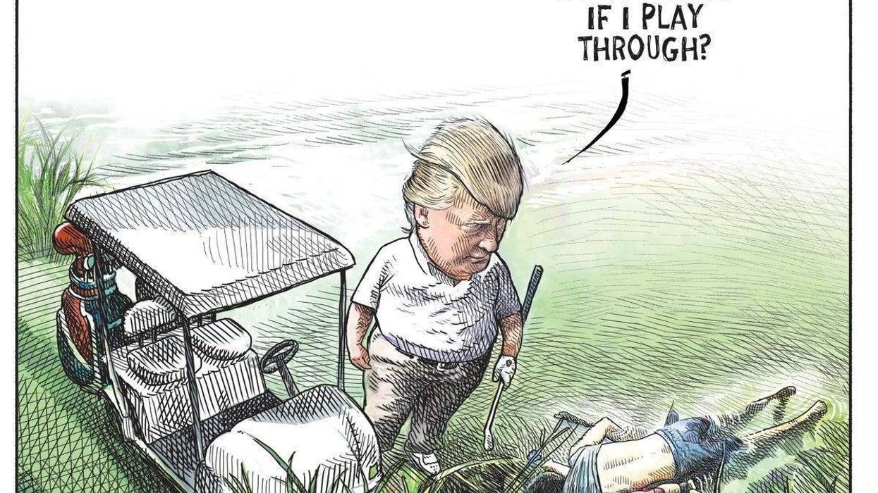 Canadian cartoonist loses job after illustration of Trump went viral