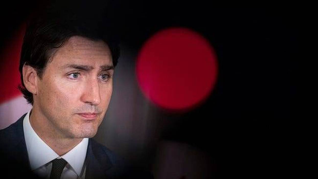 Canadian Prime Minister Justin Trudeau speaks during a news conference at the Canadian Consulate General, May 17, 2018 in New York City. Earlier in the day, speaking at the Economic Club of New York, Trudeau said the sticking points to renegotiating the