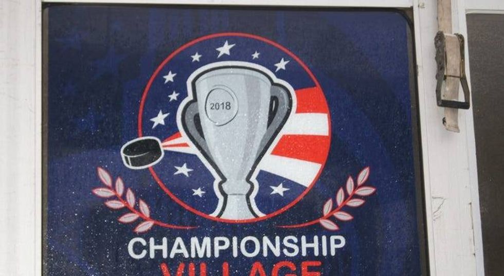 Canalside transformed into Championship Village 9