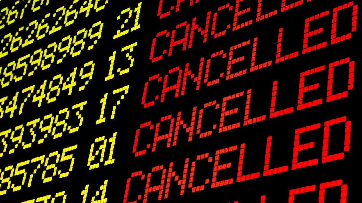 Cancelled flight