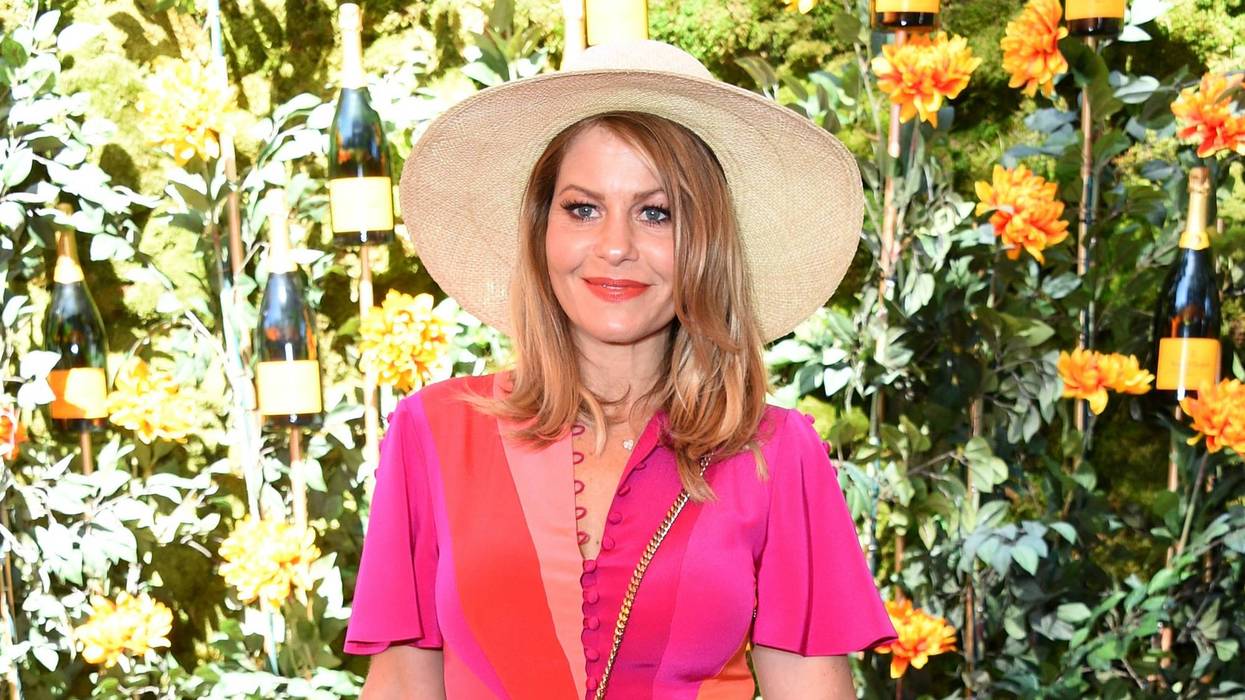 Candace Cameron-Bure attends the 10th Annual Veuve Clicquot Polo Classic Los Angeles at Will Rogers State Historic Park