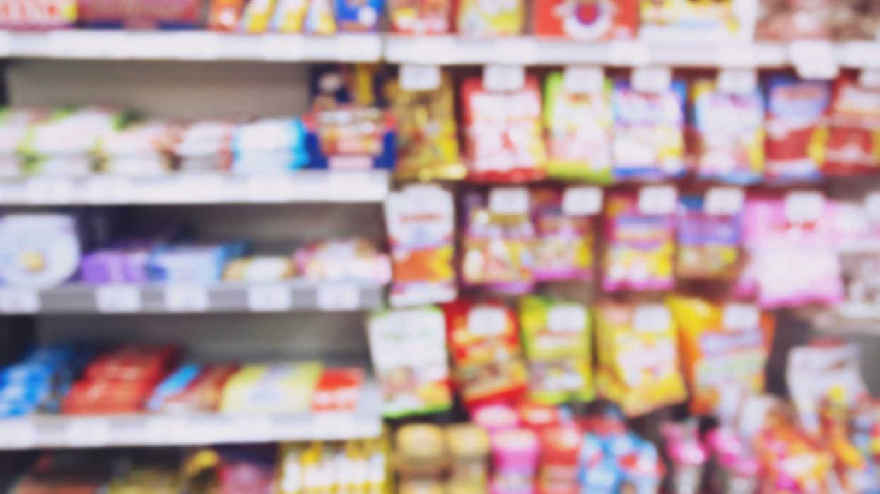 Candy aisle in a store.