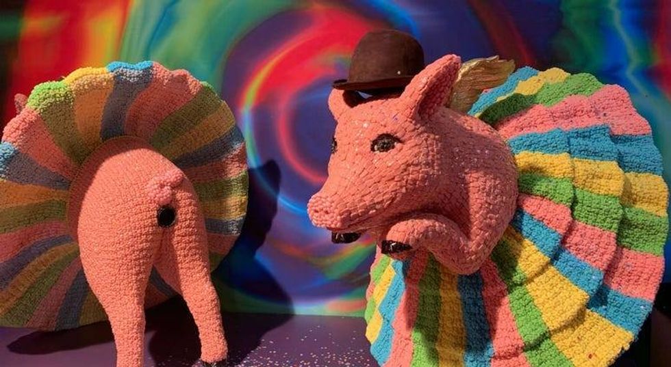 Candytopia pop-up exhibit a treat for the senses \u2014 but please don't eat the art 10