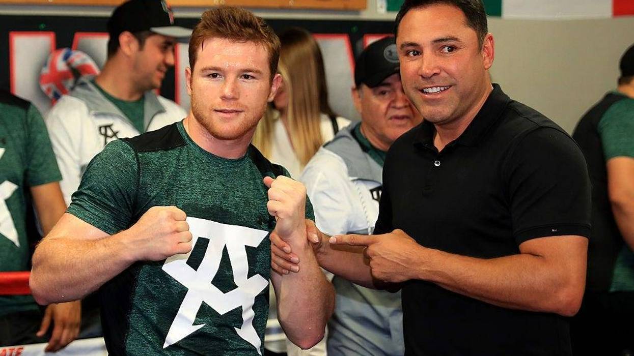 Canelo Alvarez Oscar De La Hoya