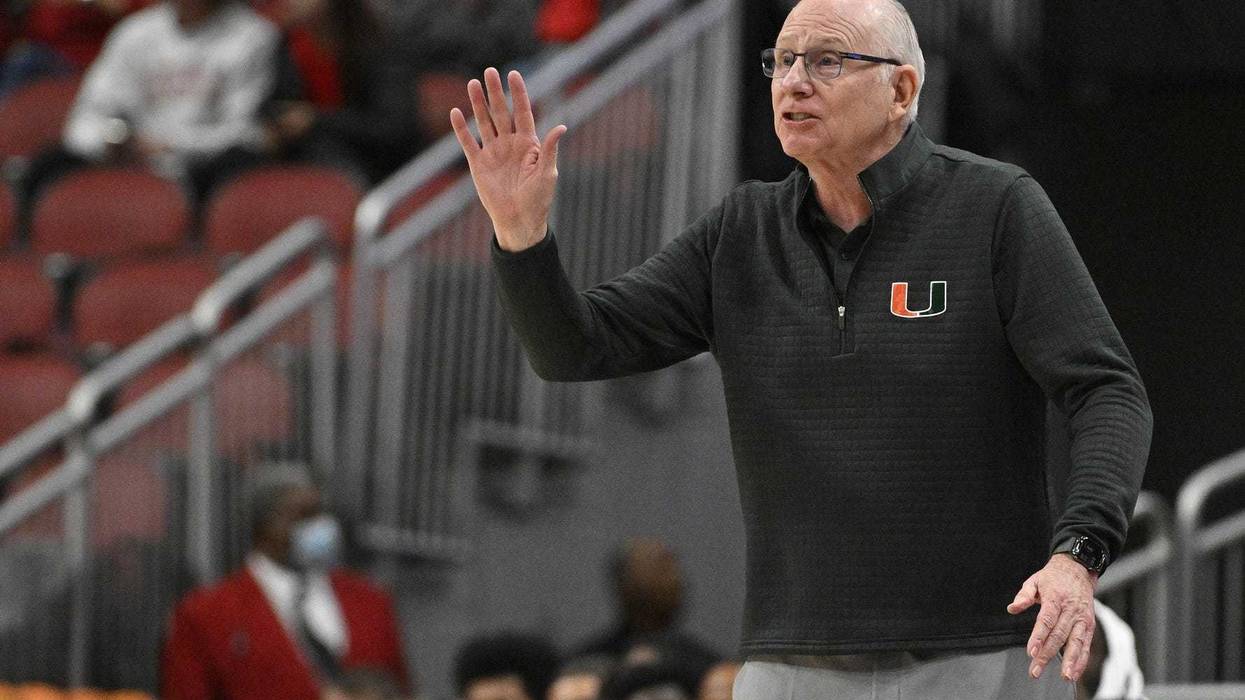 Canes head coach Jim Larranaga