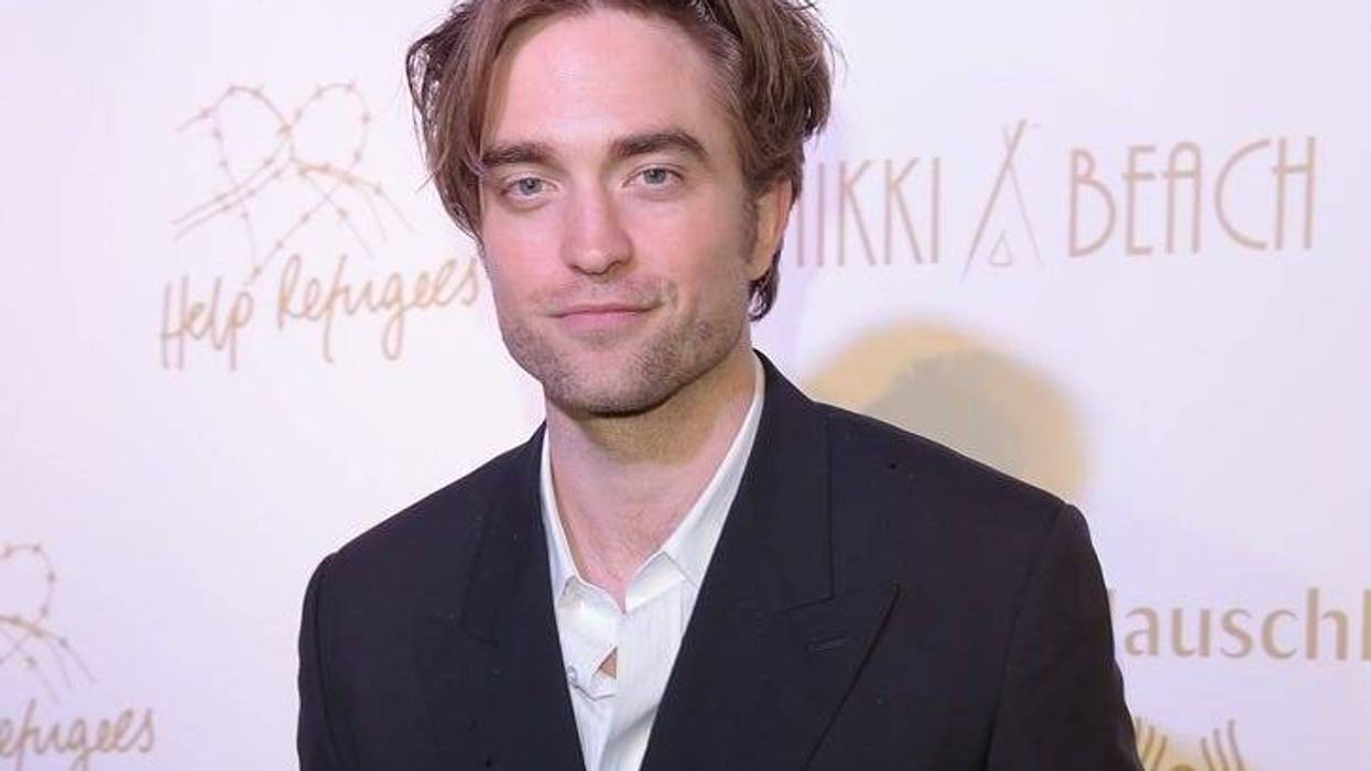 CANNES, FRANCE - MAY 19: Robert Pattinson attends the HFPA & Participant Media Honour Help Refugees' during the 72nd annual Cannes Film Festival on May 19, 2019 in Cannes, France.