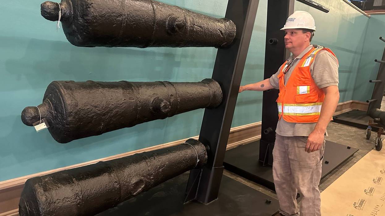 Cannons Found-American Revolution 817