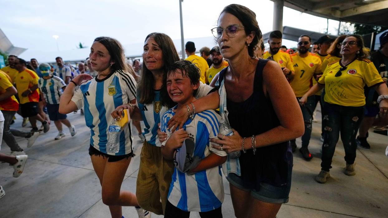 caos en final de copa america