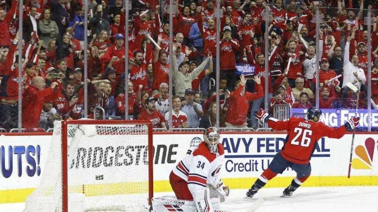 Capitals punish Hurricanes are one win away from 2nd round.