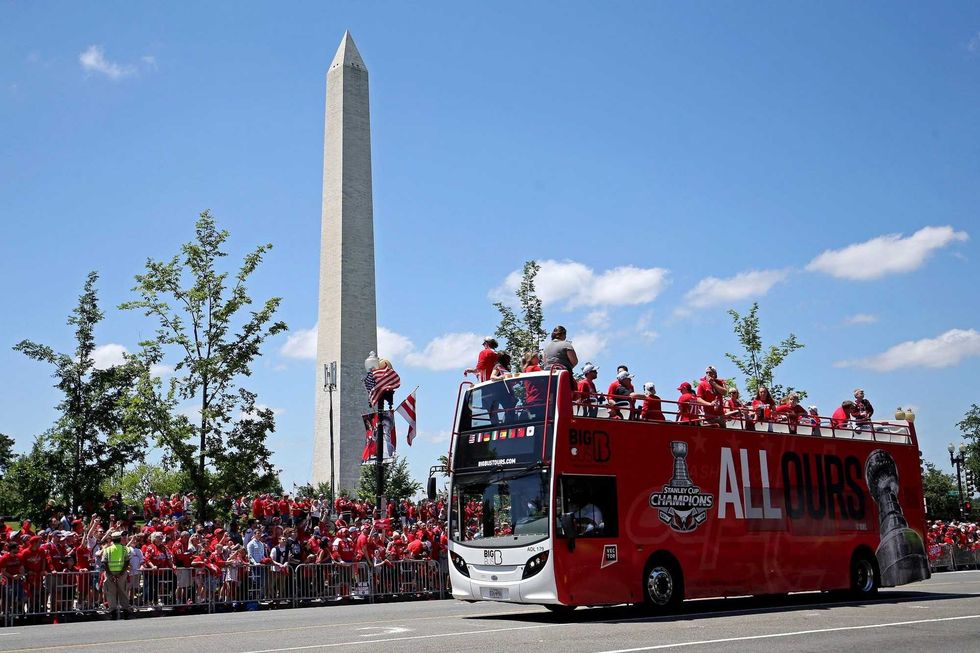 Capitals Victory Parade - Photos