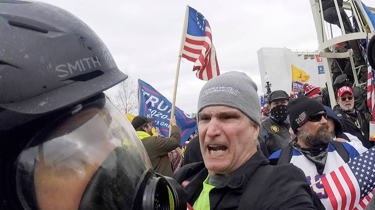 Capitol Riot Photographer Assaulted