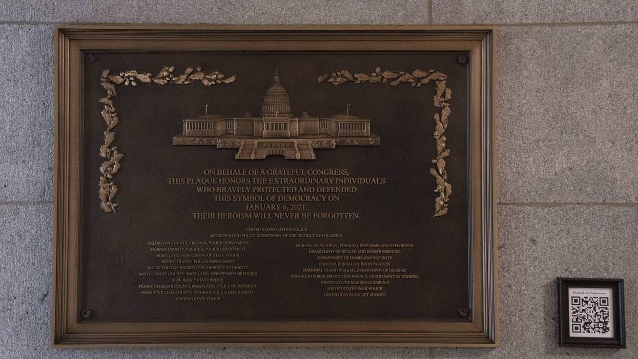 Capitol Riot Plaque