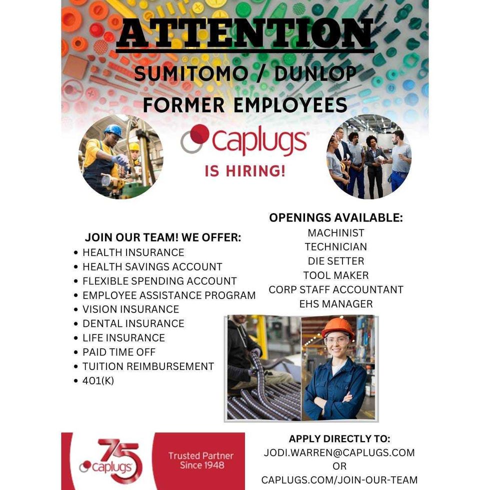 Caplugs hiring