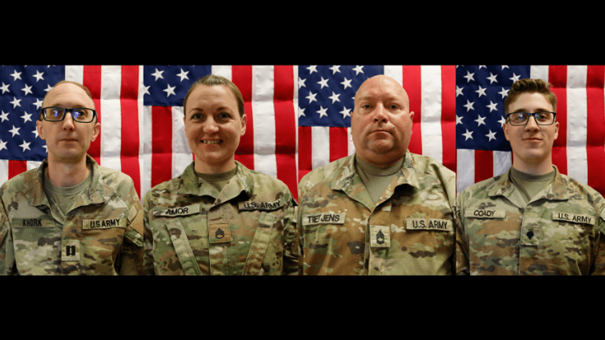 Capt. Cody Khork, 35, of Winter Haven, Florida; Sgt. 1st Class Noah Tietjens, 42, of Bellevue, Nebraska; Sgt. 1st Class Nicole Amor, 39, of White Bear Lake, Minnesota; and Sgt. Declan Coady, 20, of West Des Moines, lowa, killed on March 1 in Kuwait during war on Iran.