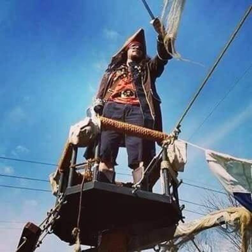 Captian of the pirate ship.