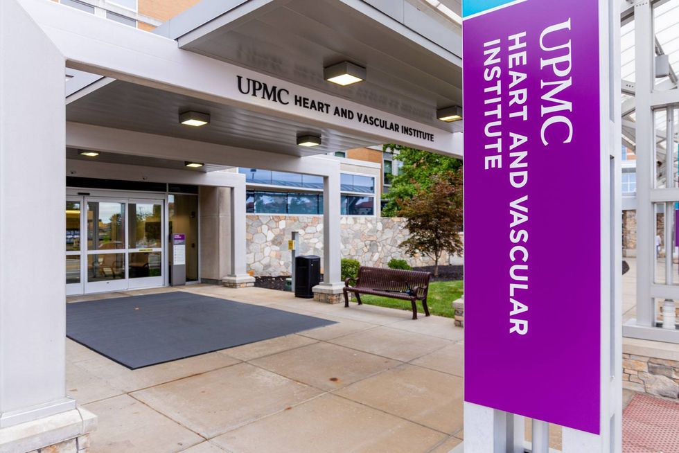 Caption: Entrance to the UPMC Heart and Vascular Institute at UPMC Passavant.