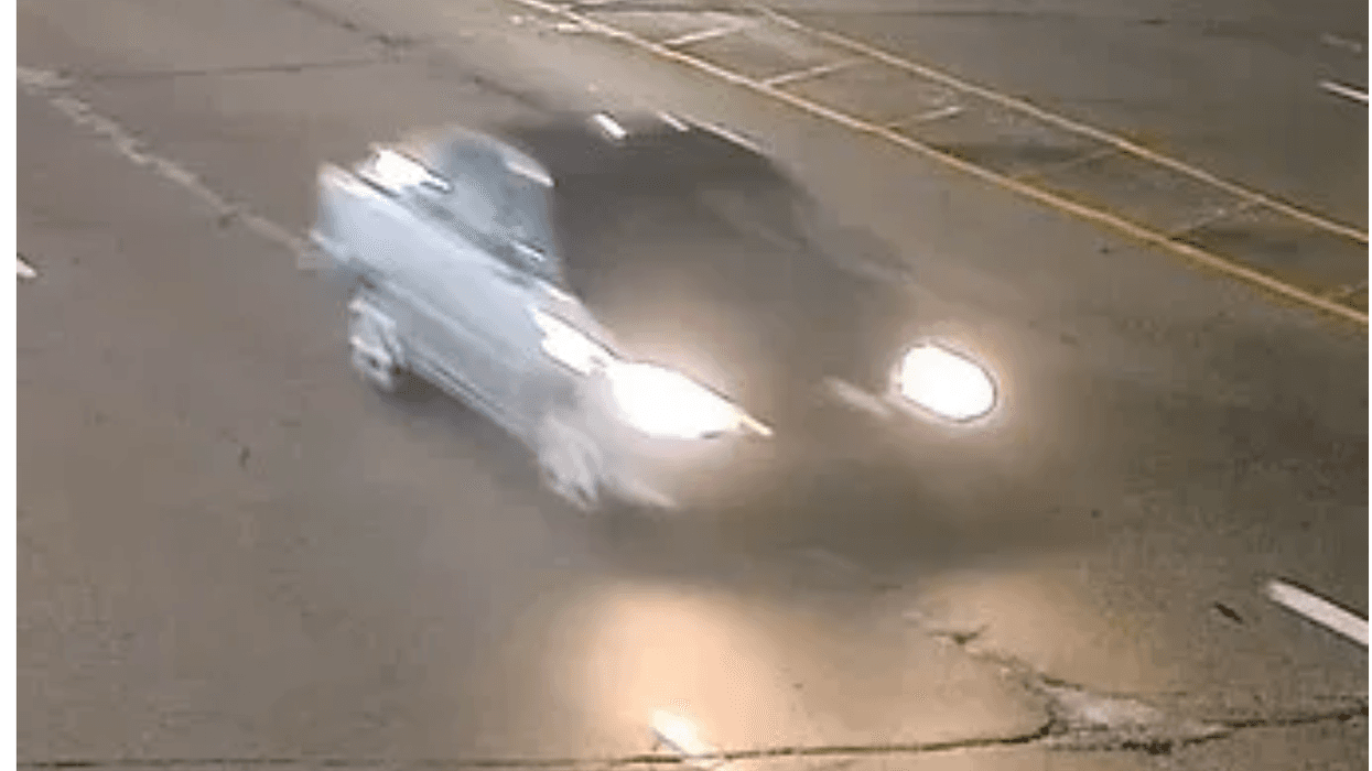 Car driving at night