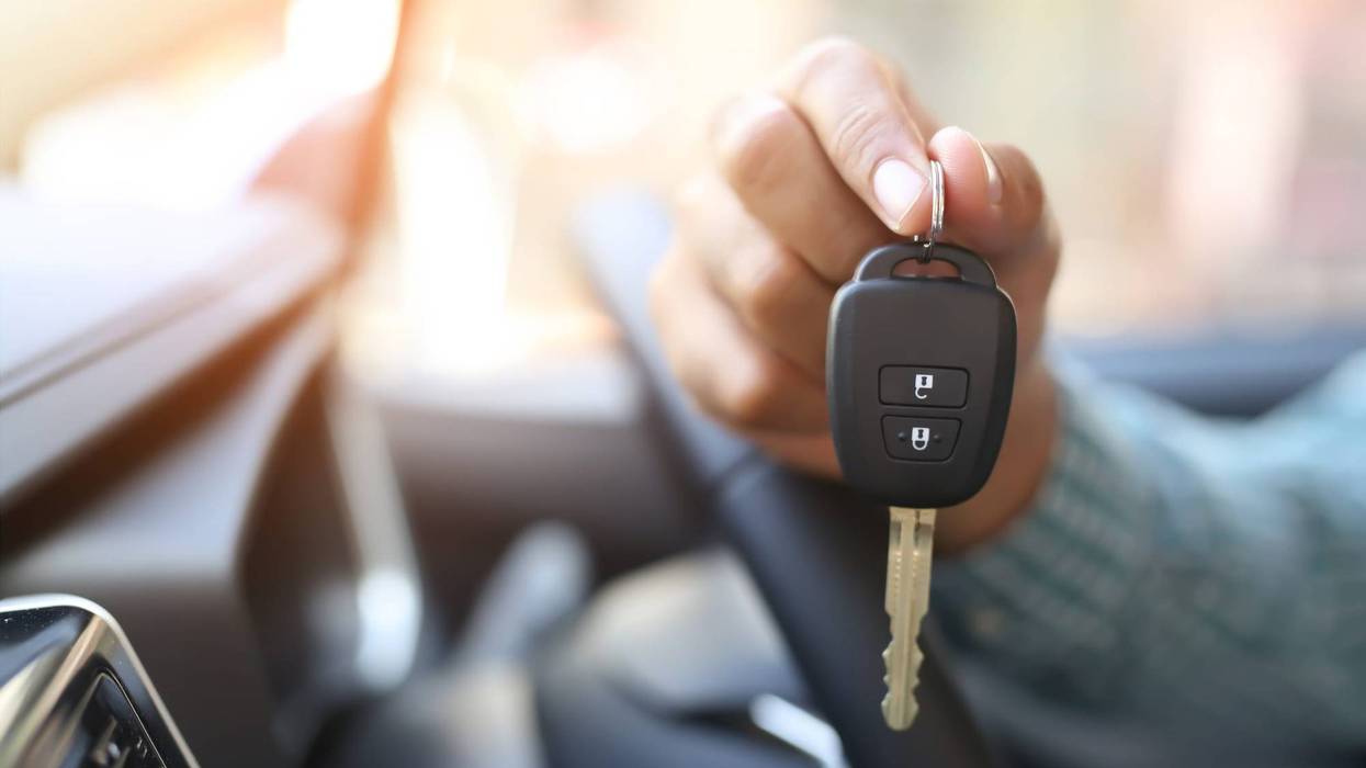 Car key.