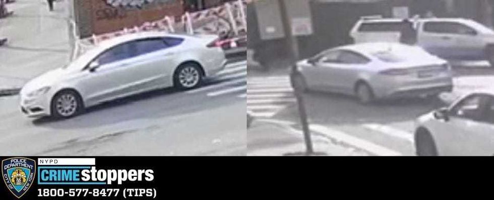 Car sought in BX robbery