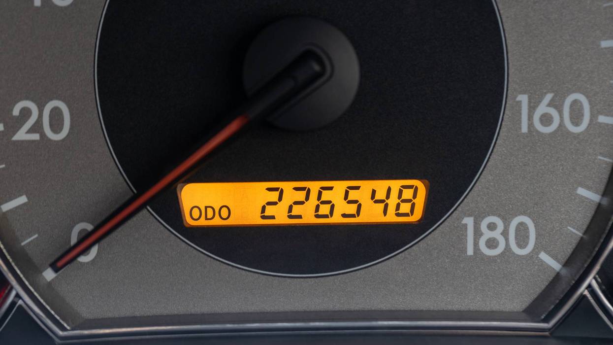 Car speedometer