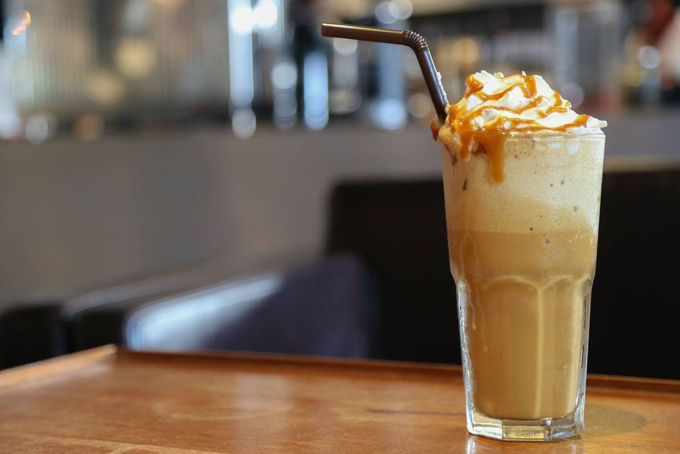 Caramel Cappuccino hits coffee